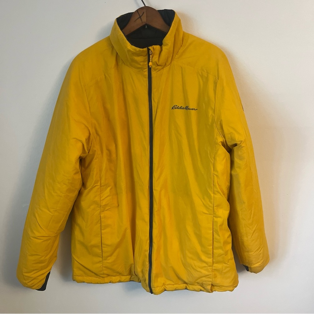 Eddie Bauer Ignite light Reversible Outdoor Hiking puffer Jacket Full Zip Men L - Picture 7 of 10